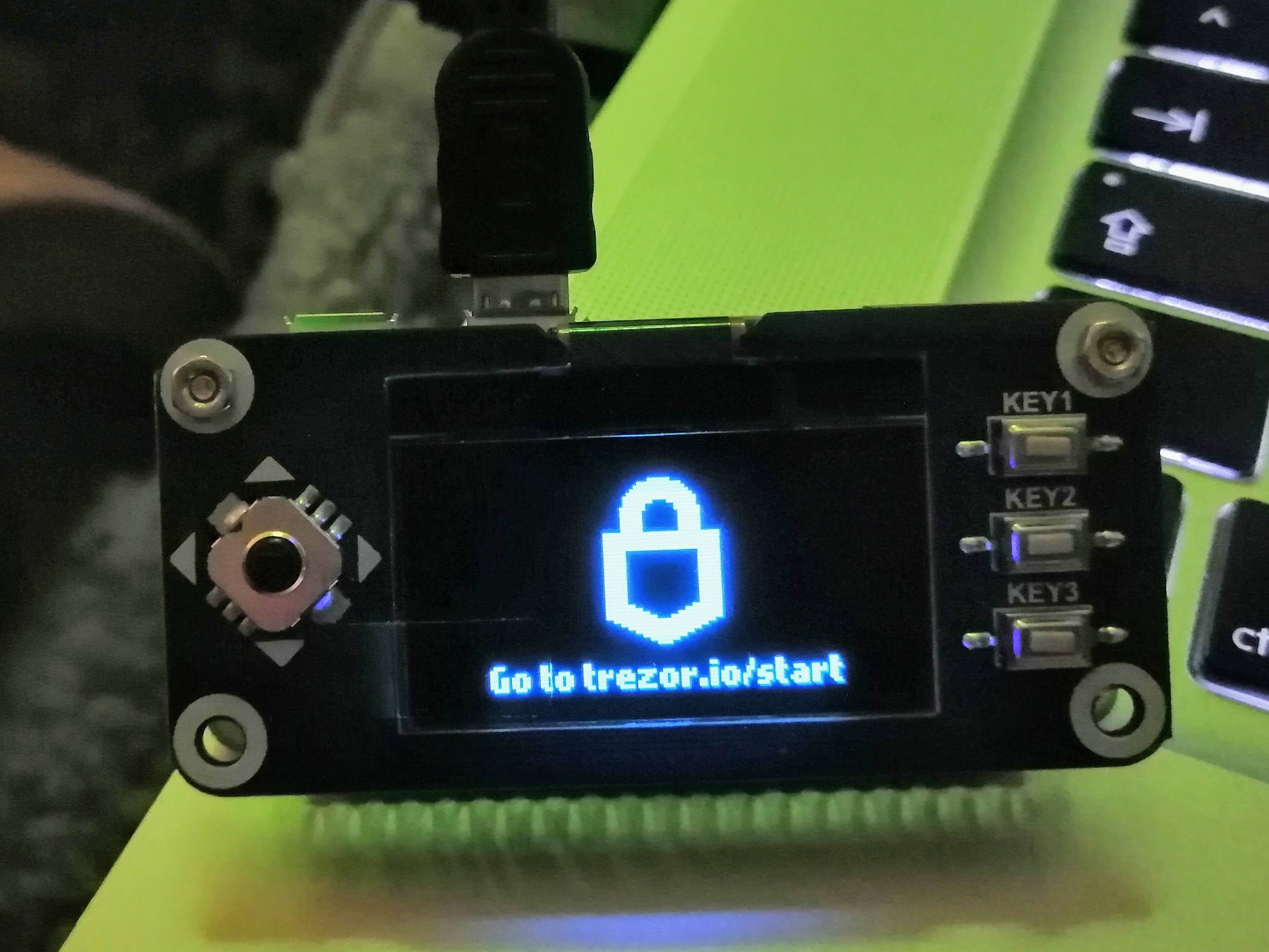 PiTrezor eine HW Wallet zum selberbasteln - Wallet - Blocktrainer Forum