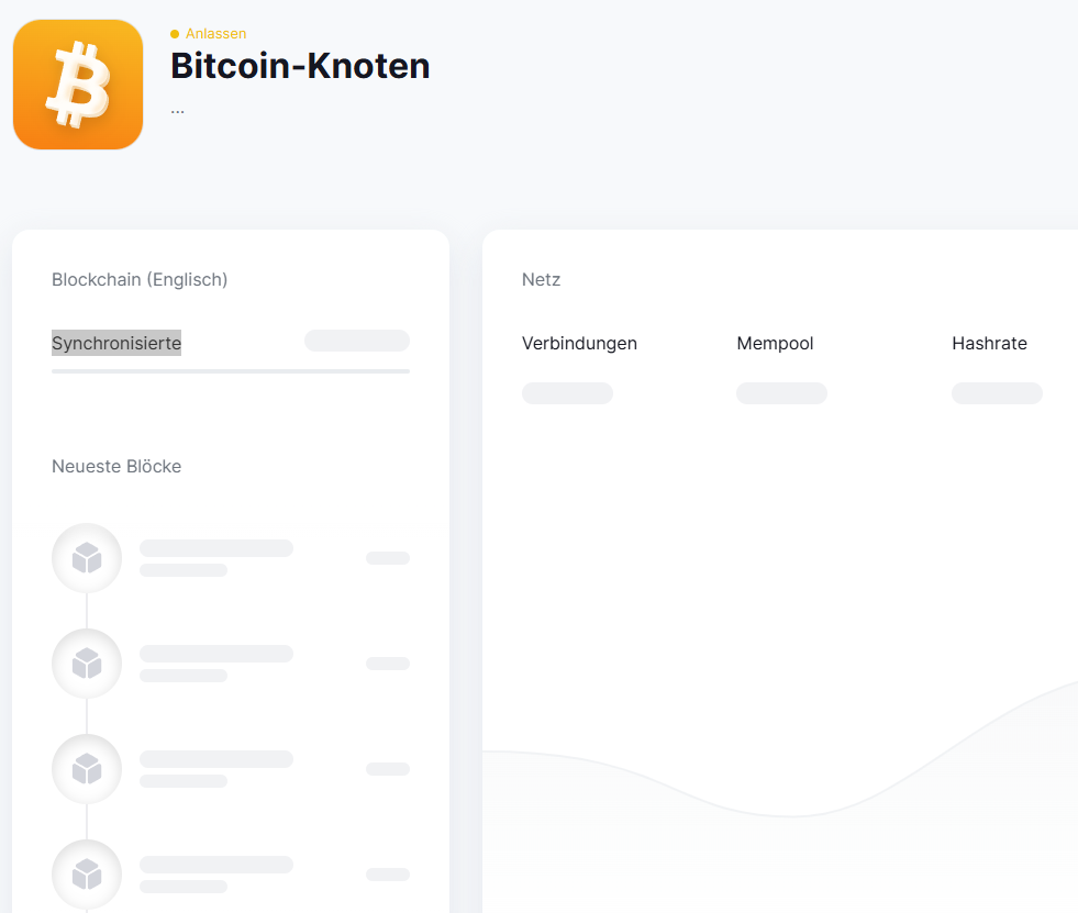 Unter umbrelOS 1.0 synchronisierte der Bitcoin-Knoten nicht - Technik -  Blocktrainer Forum