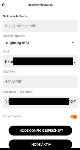 node config