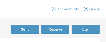 BitBoxApp Account Info