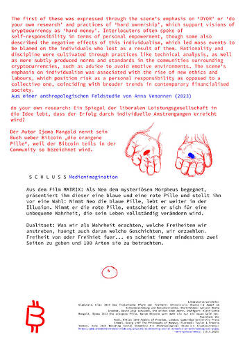 Bitcoin - a dream of freedom © Miriam Margareta Gimm6