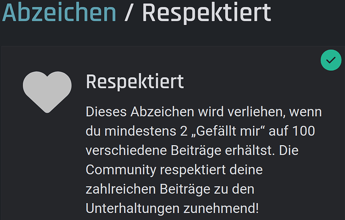 respect