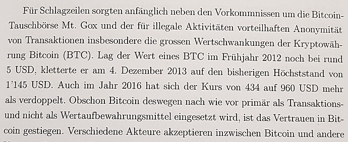 bitcoinvertrauen