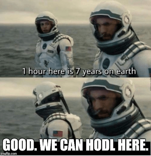Good we can HODL here