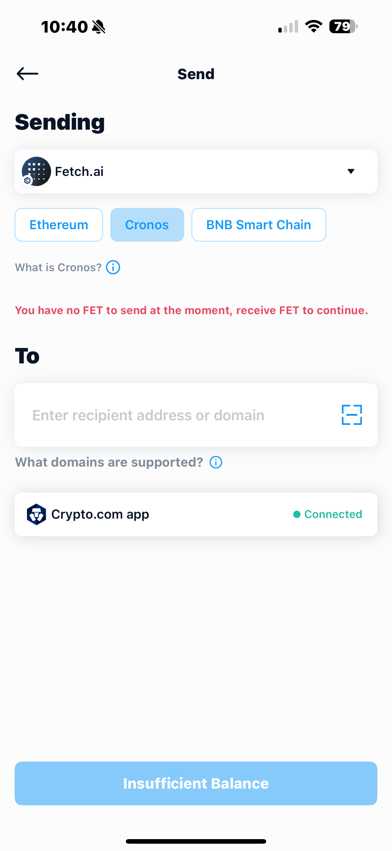 Fetsch.ai von Defi Wallet zu Crypto.com wallet - Wallet - Blocktrainer Forum