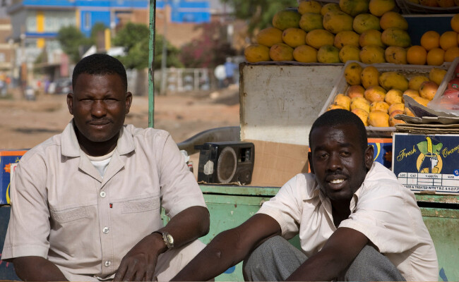 Menschen im Sudan | Foto: Sebastian Baryli