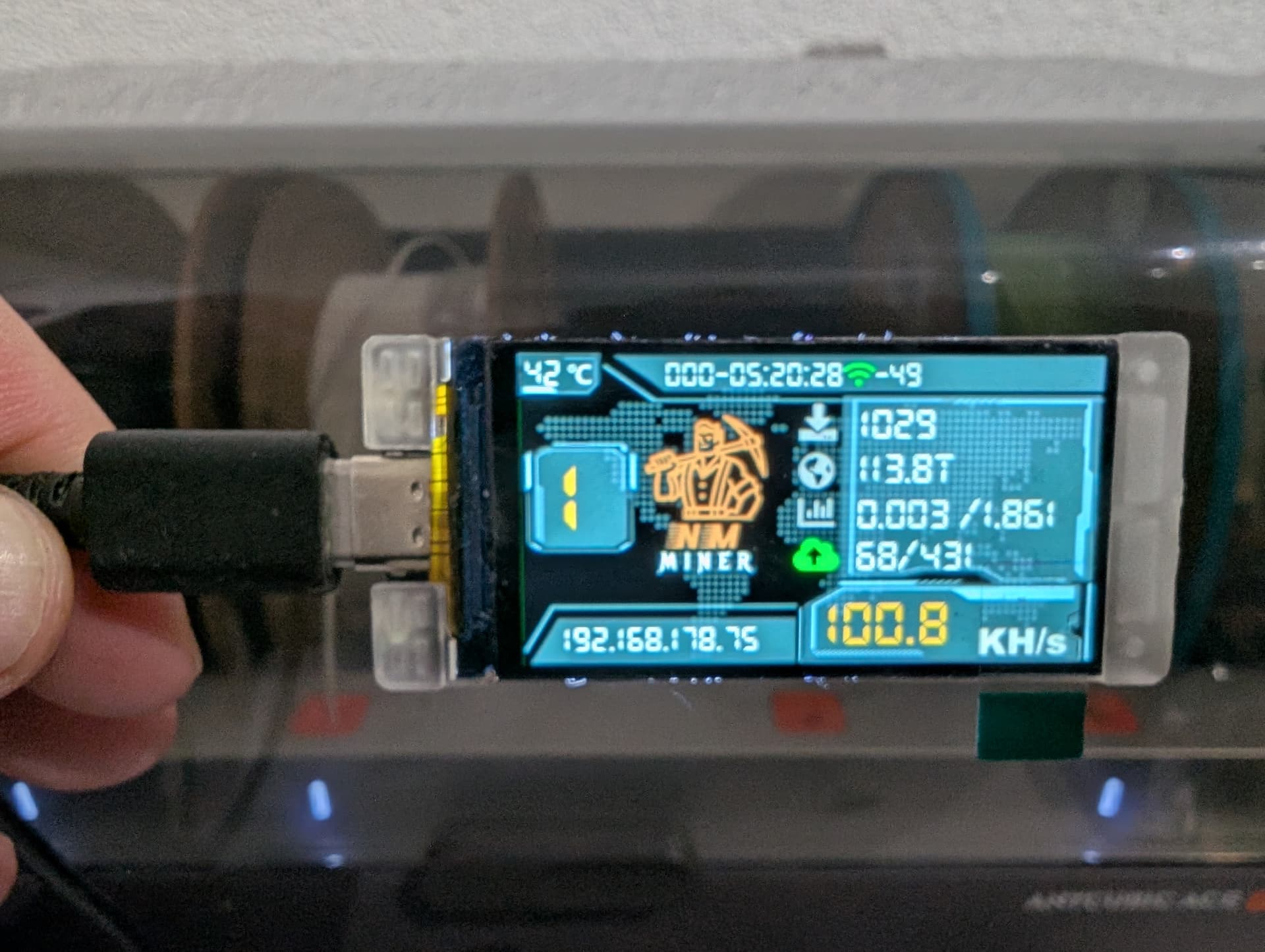 Nerdminer Auszahlung - Technik - Blocktrainer Forum